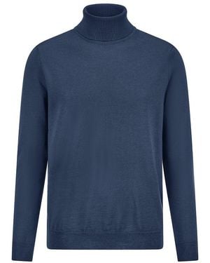 Louis Sayn Rollkragen-Pullover - Blau