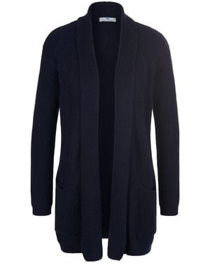Peter Hahn Strickjacke, , gr. 36, baumwolle - Blau