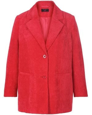 Emilia Lay Cord-blazer, , gr. 42, kunstfaser - Rot