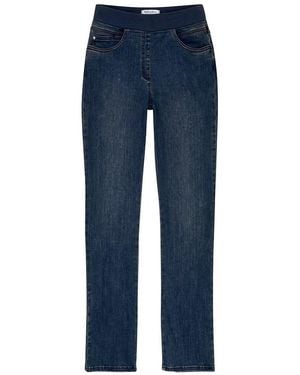 RAPHAELA by BRAX Slim-Fit-Jeans Modell Pamina Thermo - Blau