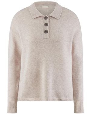 include Polo-Pullover - Weiß