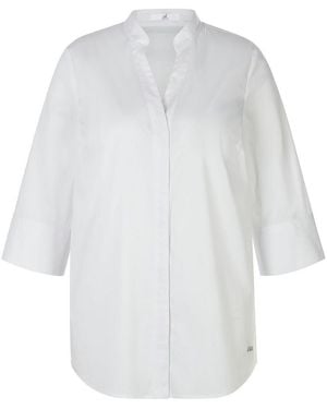 Emilia Lay Long-Bluse - Weiß