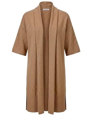 Peter Hahn Strickmantel 3/4-Arm - Braun