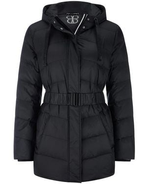 Basler Daunen-Steppjacke, Gr. S - Schwarz
