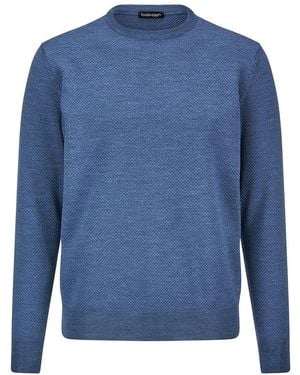 Louis Sayn Rundhals-Pullover - Blau