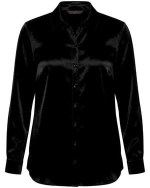 Emilia Lay Bluse - Schwarz