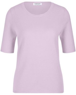 Peter Hahn Rundhals-Pullover Aus Schurwolle Und Kaschmir - Pink