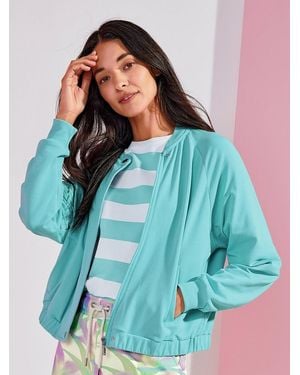 Mybc Rundhals-Shirt, Gr. M - Blau