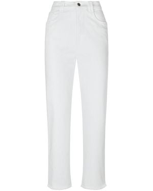 DAY.LIKE Tapered Fit-Jeans - Weiß