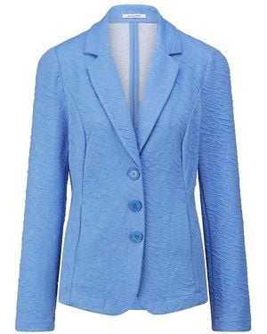 Peter Hahn Jersey-blazer - Blau
