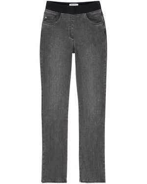 RAPHAELA by BRAX Slim-Fit-Jeans Modell Pamina Thermo - Grau