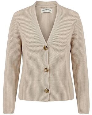 Marc O' Polo Strickjacke - Natur
