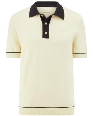GANT Polo-Pullover - Natur