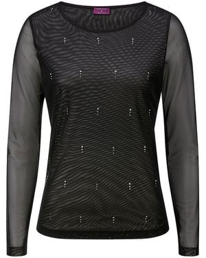 TALBOT RUNHOF X PETER HAHN Rundhals-Shirt - Schwarz