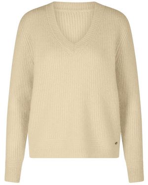 Basler V-Pullover - Natur