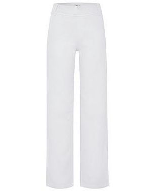 Brax Modern Fit-Jeans Model Maine Van - Wit