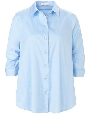 St. Emile Bluse in a-linie, , gr. 38, baumwolle - Blau