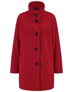 Fuchs & Schmitt Long-Jacke Stehkragen - Rot