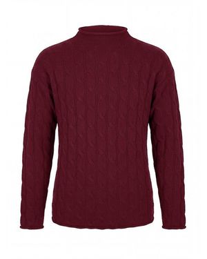 Peter Hahn Pullover Stehkragen - Rot