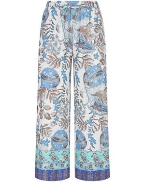 Green Cotton 7/8-Hose Sanne - Blau