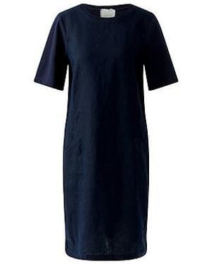 Ouí Jurk Korte Mouwen Van - Blauw