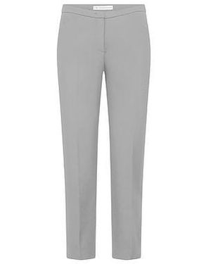 RAFFAELLO ROSSI Enkellange Slim Fit-Broek Van - Grijs