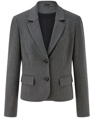 Peter Hahn Jersey-Blazer - Grau