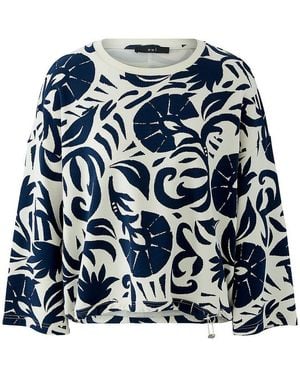 Ouí Sweatshirt 3/4-Arm - Blau