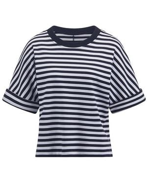efixelle Rundhals-Shirt - Blau