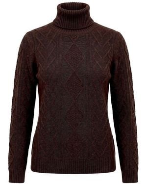Peter Hahn Pullover Aus 100% Kaschmir - Braun