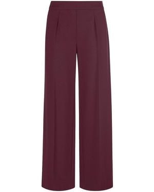 DAY.LIKE Straight Fit-Jersey-Hose - Lila