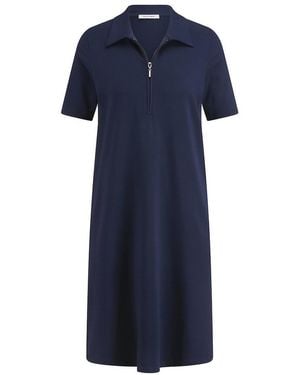 Peter Hahn Polo-Kleid - Blau