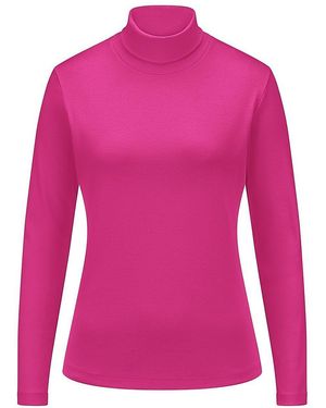 Peter Hahn Rollkragen-Shirt, Gr. S - Pink