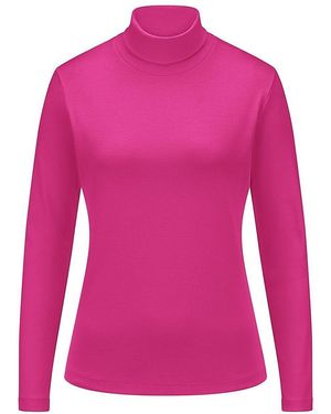 Peter Hahn Rollkragen-Shirt, Gr. S - Pink