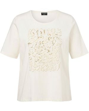 Via Appia Due Rundhals-Shirt - Weiß