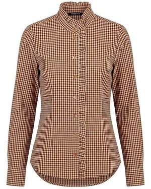 Peter Hahn Bluse - Braun
