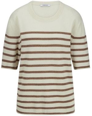 Peter Hahn Rundhals-Pullover Aus 100% Kaschmir - Grau