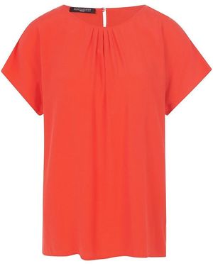 Fadenmeister Berlin Blusen-Shirt - Rot