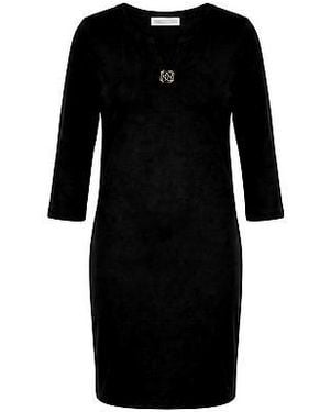 St. Emile Jersey Jurk Van - Zwart