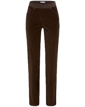 RAPHAELA by BRAX 7/8-hose modell pamina cord - Braun