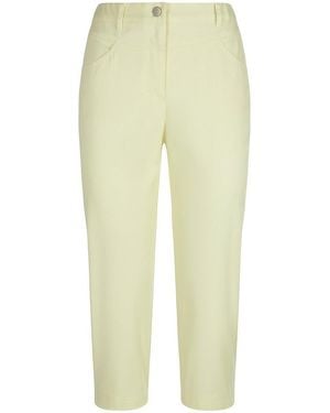 Peter Hahn Comfort Fit Caprihose - Gelb