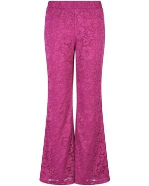 Emilia Lay Bootcut fit-hose - Pink