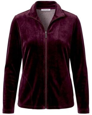 Peter Hahn Nicki-Jacke - Rot