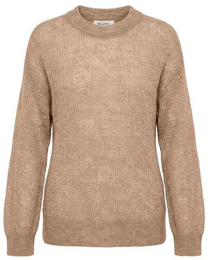 Maerz Pullover Stehkragen - Braun