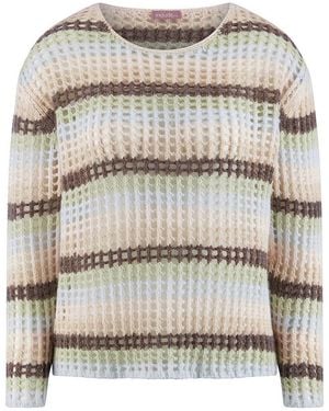 include Rundhals-Pullover - Grau