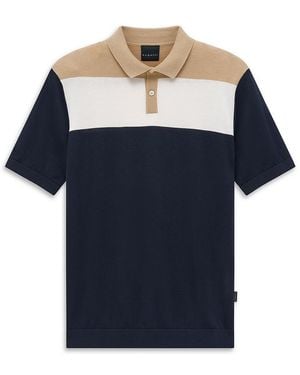 Bugatti Polo-pullover regular fit - Blau