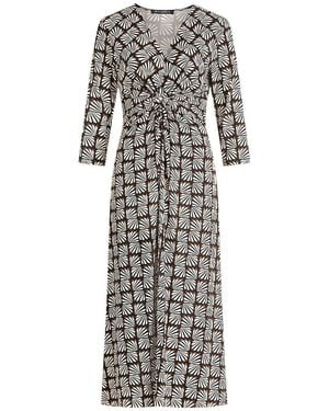 Betty Barclay Jersey-kleid 3/4-arm - Grau