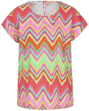 Peter Hahn Ärmelloses Blusen-Shirt - Pink