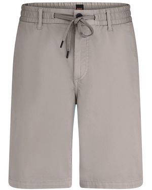BOSS Bermudas chino-tapered ds - Grau