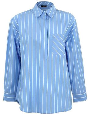 Margittes Long-Bluse - Blau